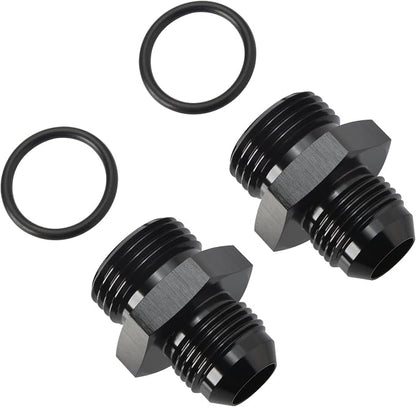 10AN Male Flare to 12AN ORB O-ring Boss Fuel Pump Rail Adapter Fitting Aluminum - Image 3