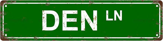 DEN LN Space Vintage Metal Tin Sign, Street Sign, Home Decor, Room Decor by Unknown