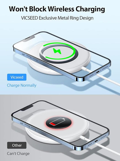 VICSEED for MagSafe Car Mount Magnetic Phone Holder for Car Vent 360 Adjustable - Image 8