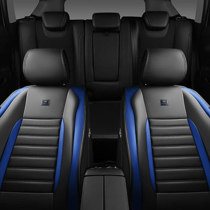 CAR PASS Nappa Leather Car Seat Covers Front Seats, Luxury Seat Protector - Image 5