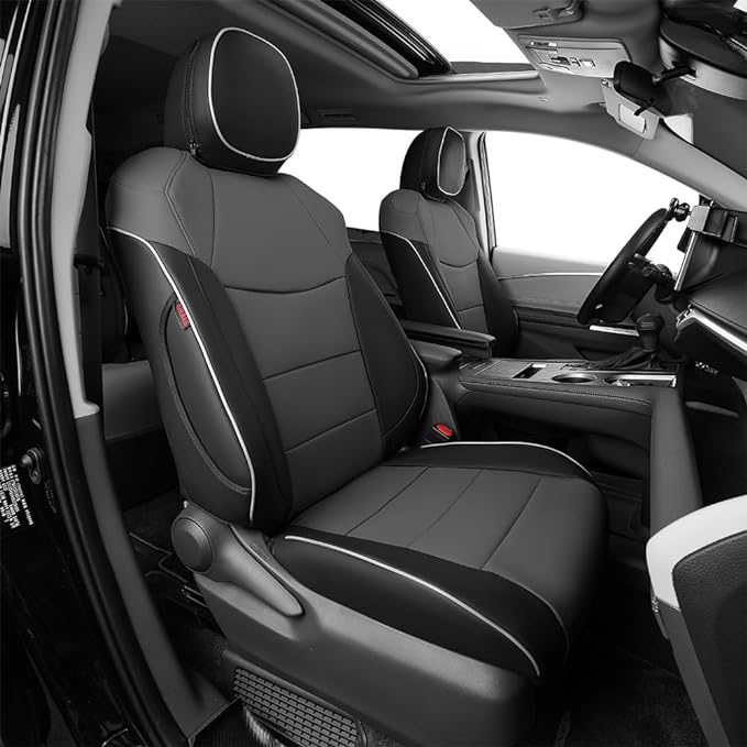EKR Sienna Seat Covers for 2021 2022 2023 2024 2025 Toyota Sienna LE, 8 Seats by EKR