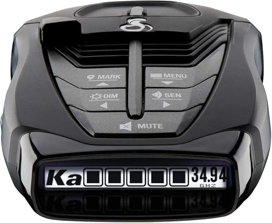 Cobra RAD 480i Laser Radar Detector – Long Range Detection, Apple CarPlay and by CobraElectronics