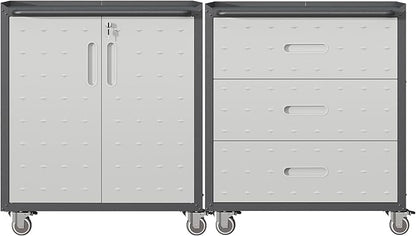 Metal Tool Cabinet, Garage Storage Cabinet System, Wall Cabinet & Locking by VIYET