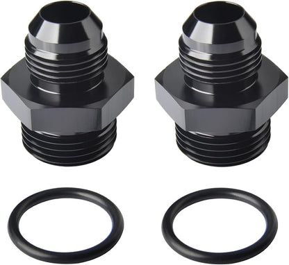 10AN Male Flare to 12AN ORB O-ring Boss Fuel Pump Rail Adapter Fitting Aluminum by Podavelle