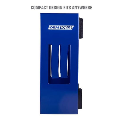 OEMTOOLS 23124 Blue Magnetic Glove Dispenser, Disposable Gloves Box Holder - Image 4