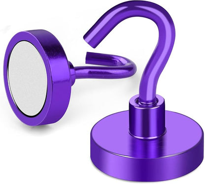 MIKEDE Magnetic Hooks, 40Lbs+ Heavy Duty Magnet Hooks - Image 6