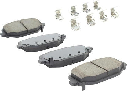 Premium Ceramic Rear Brake Pads Compatible - Image 2