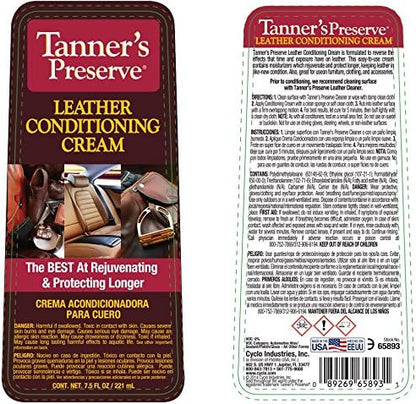 Tanner's Preserve Leather Conditioning Cream - Image 2