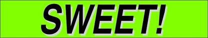 Ez-line Vinyl Windshield Stickers 3 Dozen 15 Inch Chartreuse Slogan Dealership - Image 5