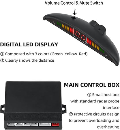 Parking Sensor Kit Backup Sensor Kit Reverse Sensor - Image 5