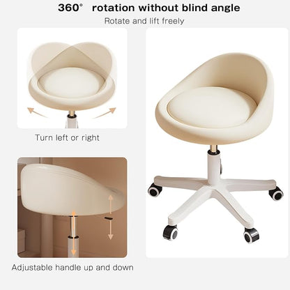 Rolling Stool Rolling Hydraulic Salon Stool - Image 3