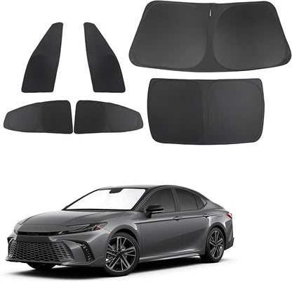 TINGLU Window Shades for Toyota Camry 2025 Accessories Full Windows Rear by TINGLU