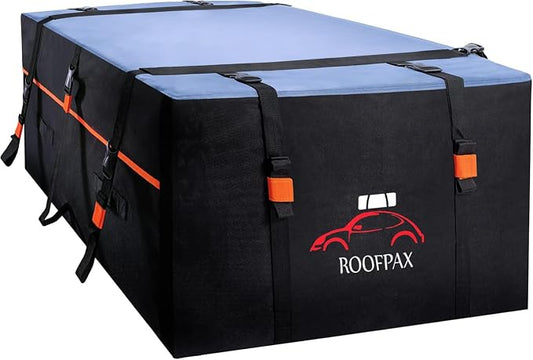 RoofPax 23 cft. Extra Waterproof Rooftop Cargo Carrier Bag, Double Weatherproof by RoofPax