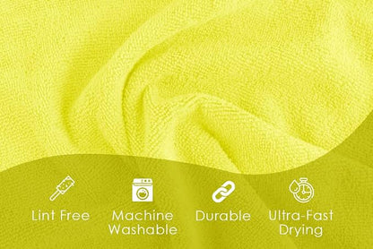 Avalon Towels Microfiber Cleaning Cloths Size 16" x 16", Highly Absorbent - Image 7