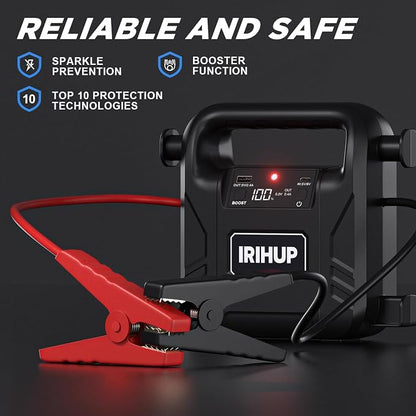 Car Battery Jump Starter 4000A, Car Jump Starter Jump Box, 12V Jump Starter - Image 5