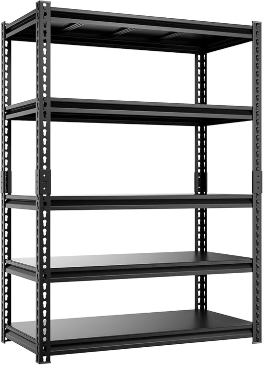 5-Tier 35" W X 18" D X 72" H Garage Shelving 2500LBS Heavy Duty Shelving by cynnda
