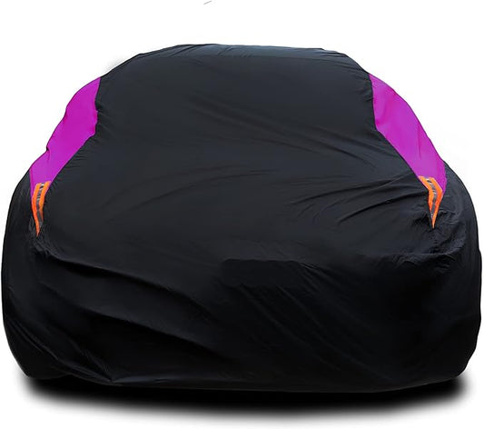 MORNYRAY Waterproof Car Cover All Weather Snowproof UV Protection Windproof by MORNYRAY
