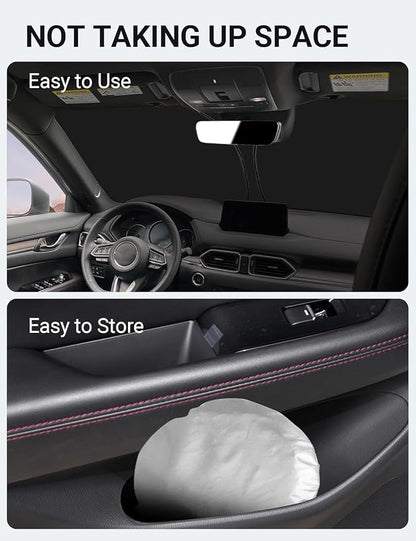 Proadsy for Mazda CX-5 2017-2024 2025 Windshield Sun Shade 4-Layer Foldable - Image 9