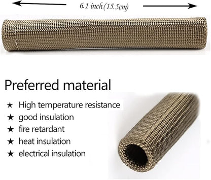 Titanium Spark Plug Wire Boots Thermal Protection Insulator Sleeve, 2500 Degree - Image 2