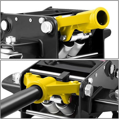 DNA MOTORING Low Profile Hydraulic Trolley Service/Floor Jack, 4 Ton Capacity - Image 6