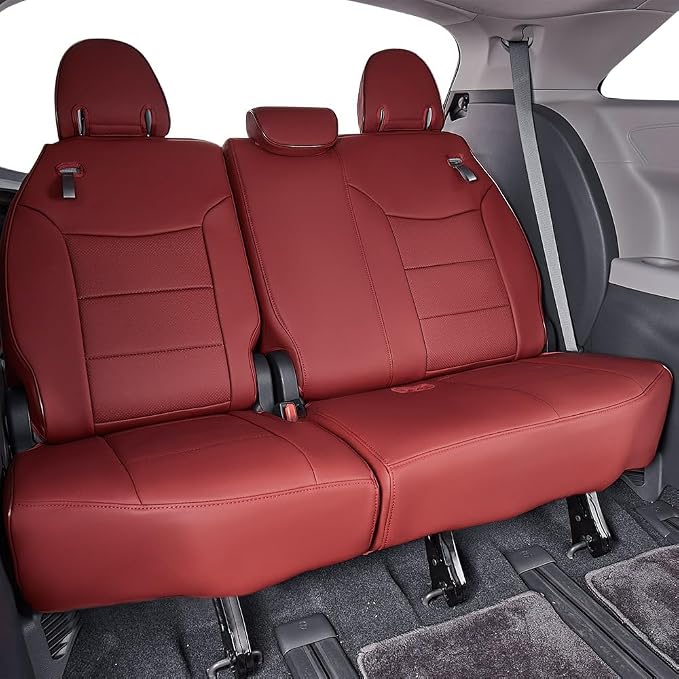 EKR Sienna Seat Covers for 2011-2020 Toyota Sienna LE, XLE Premium 2nd Row - Image 5