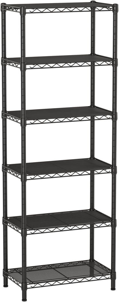 SINGAYE 6 Small Wire Shelves Kitchen Pantry Close Home Organizers and Storage - Image 9