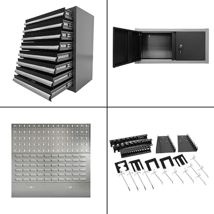 Metal Garage Cabinet Set, Heavy Duty - Image 8