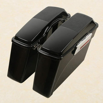 XFMT Hard Saddlebags Speaker Lid + Chrome Conversion Brackets - Image 2
