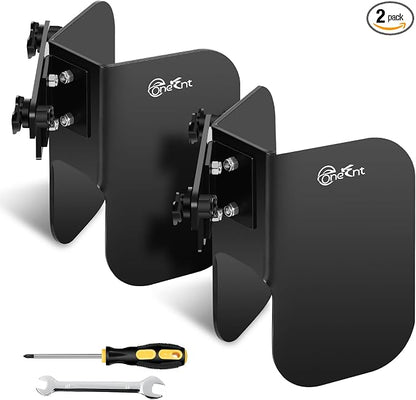 2 Pack L-Track Wheel Chock |L Track Motorcycle Wheel Chock by Onesnt