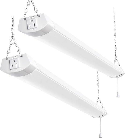 hykolity 4FT 70W LED Shop Light Linkable, 5000K Utility Shop Lights by hykolity