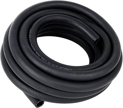 LokoCar 5/16" ID Fuel Hose Line Push Lock NBR Rubber SAE 30R7 300PSI 25ft Black - Image 8
