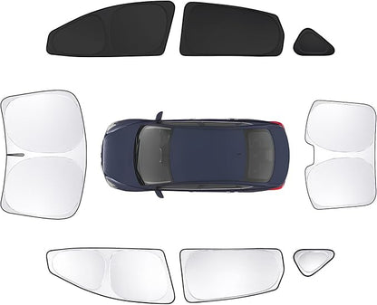 8pcs Car Window Shades for Nissan Sentra 2014-2019 Accessories, Windshield Side by Unknown