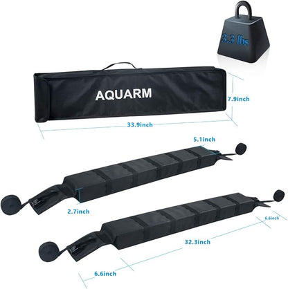 Kayak Roof Rack Pads Universal Car Soft Roof Rack - Image 2