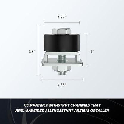 SKTREX Trolley Roller Wheels Limit Trolley Assembly Positioning - Image 2