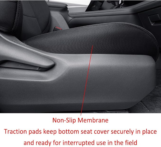 EKR Sienna Seat Covers for 2021-2025 Toyota Sienna XLE, 7 Seats, 2nd Row - Image 3