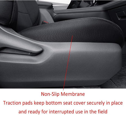 EKR Sienna Seat Covers for 2011-2020 Toyota Sienna LE, XLE Premium 2nd Row - Image 3