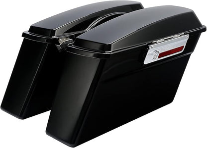 XFMT Hard Saddlebags Saddle Bag Turnk W/Black Conversion Brackets - Image 4