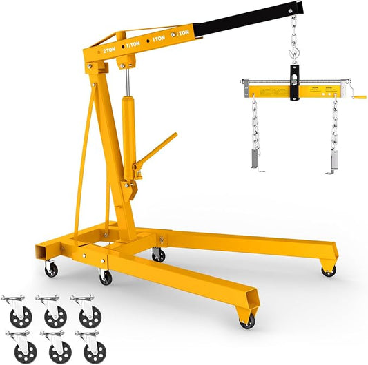 2.5 ton Engine Hoist Cherry Picker by Unknown