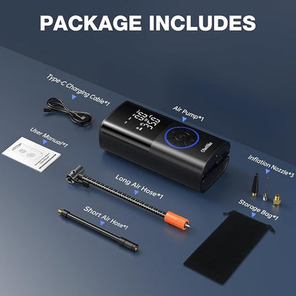 OlarHike Tire Inflator Portable Air Compressor, Long Range Battery-Powered - Image 9