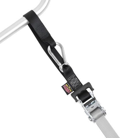 PowerTye - Made in USA - Extra Long Ratchet Tie Down Straps, Heavy Duty - Image 2