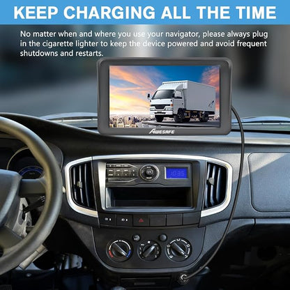 GPS Navigator for Car Truck 7 inch Touch Screen, 2025 North America Maps Free - Image 6