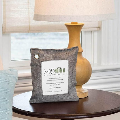 Moso Natural Air Purifying Bag 500g | Premium Bamboo Charcoal Odor Absorber - Image 3