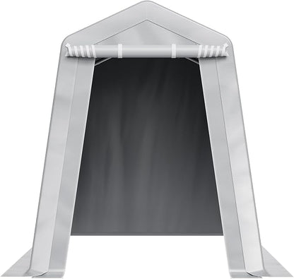 VEVOR 6x8x7 FT Portable Outdoor Storage Shed, Heavy-Duty Waterproof Shelter - Image 10
