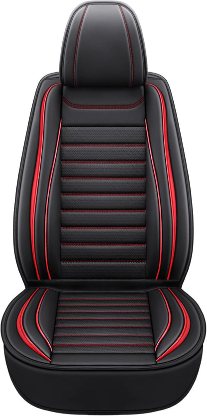 Car Seat Covers Full Set, Universal Faux Leather Car Seat Covers, Waterproof - Image 2