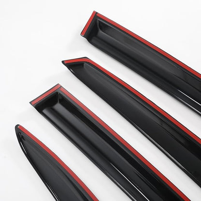 Rain Guards Side Window Visor Vent Outside Mount - Image 9