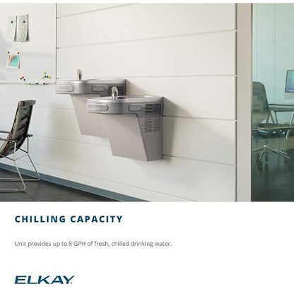 Elkay EZS8S ELKAY COMMERCIAL Wall Mount Cooler ADA Stainless Steel - Image 2