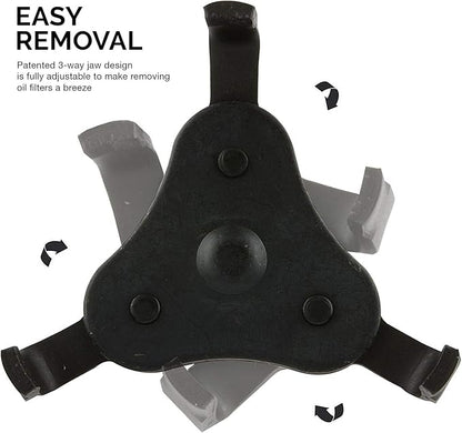 Neiko 03421A Two Way Universal Adjustable Oil Filter Wrench | 3-Jaw Design | - Image 3