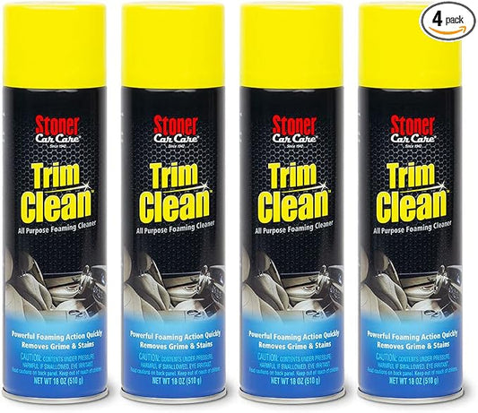Stoner Car Care 91134–4PK Trim Clean All-Purpose Fast Acting Powerful Foaming by StonerCarCare