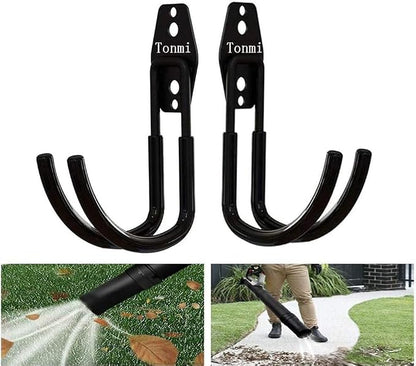 2Pcs Leaf Blower Hanger for Garage, Chainsaw Holder Wall Mount, Power Hedge - Image 3