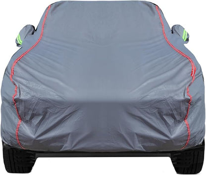Breathable New Material, Waterproof Car Cover, Locks and Zipper Doors, by QUYDDC